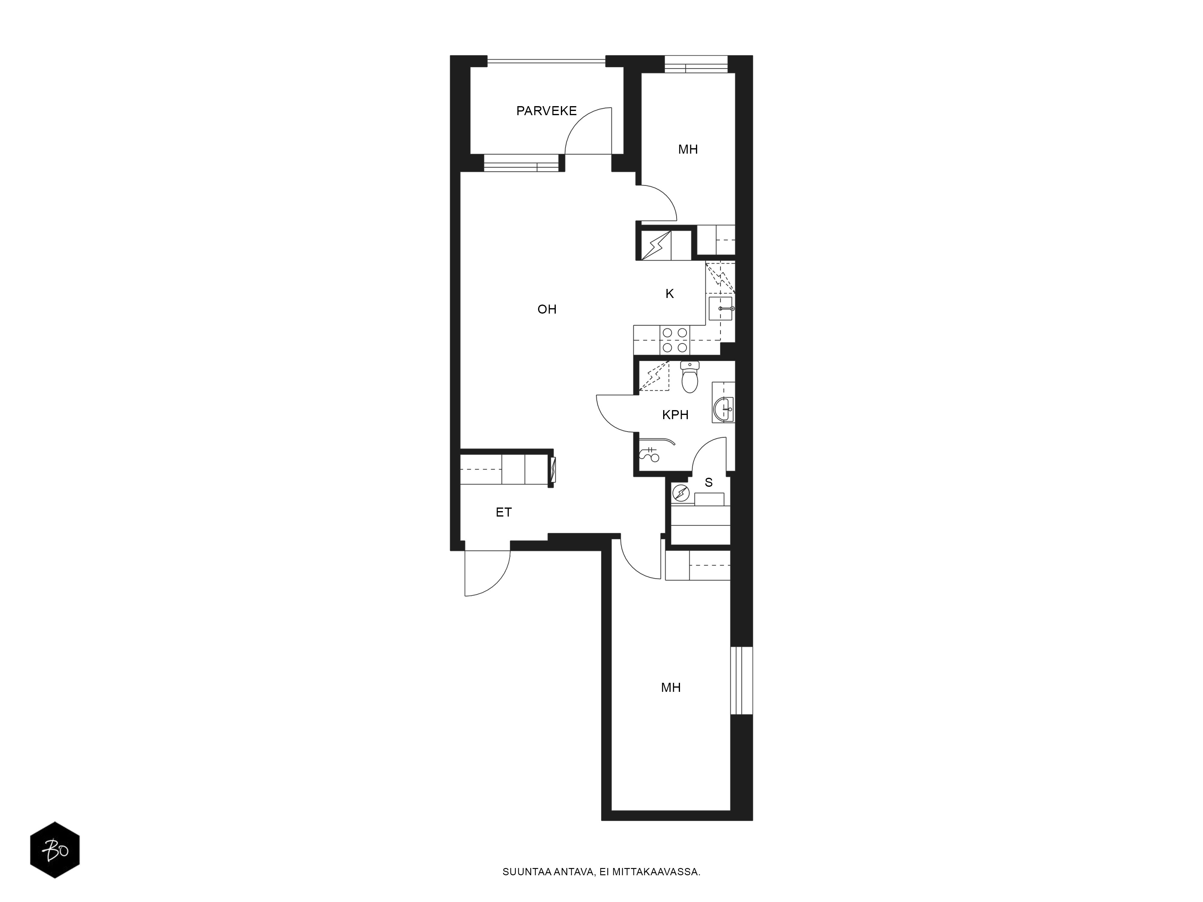 Valkeisenkatu 2 C 29 - kuva 2