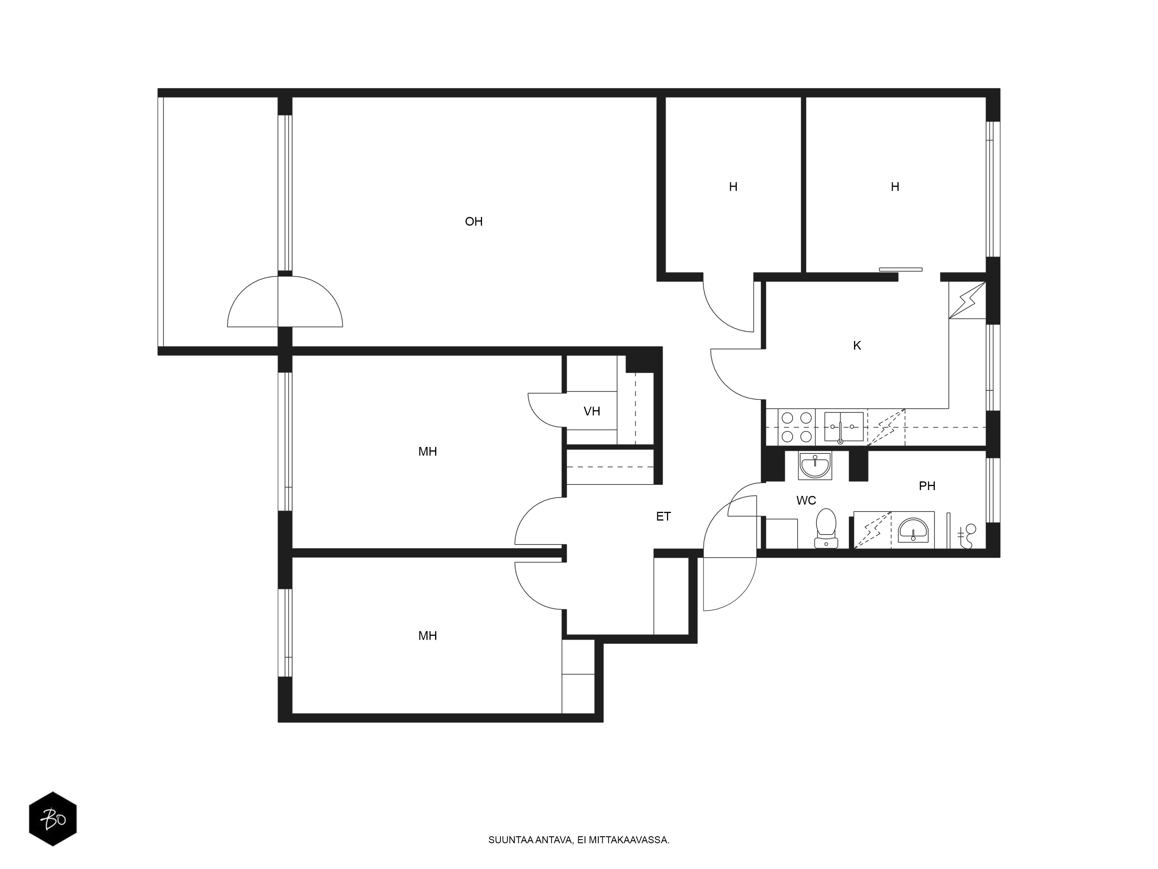 Kirkkoveräjäntie 3-5 - image 2