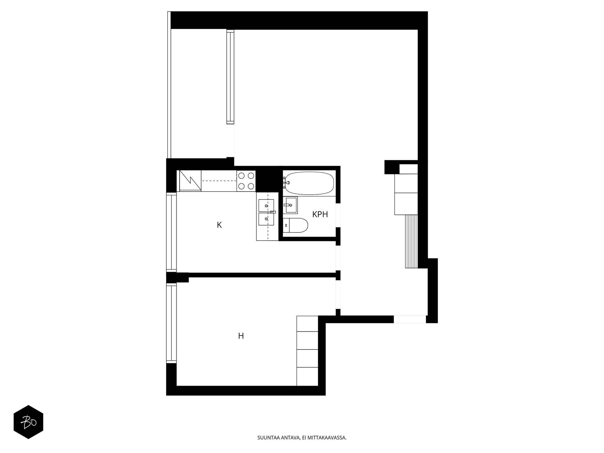 Kuusiluodonkatu 5 B 9 - kuva 2