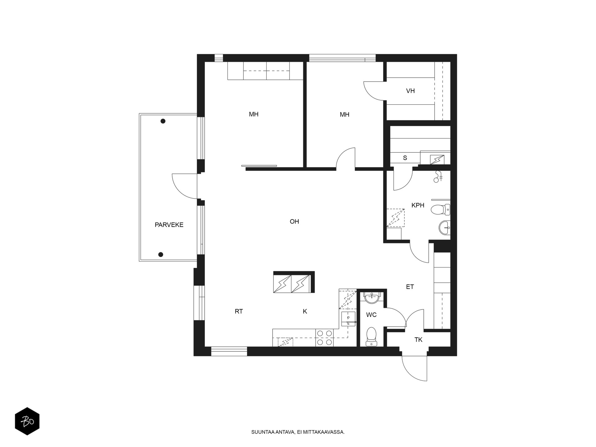 Tykkikalliontie 4 B 12 - bild 2