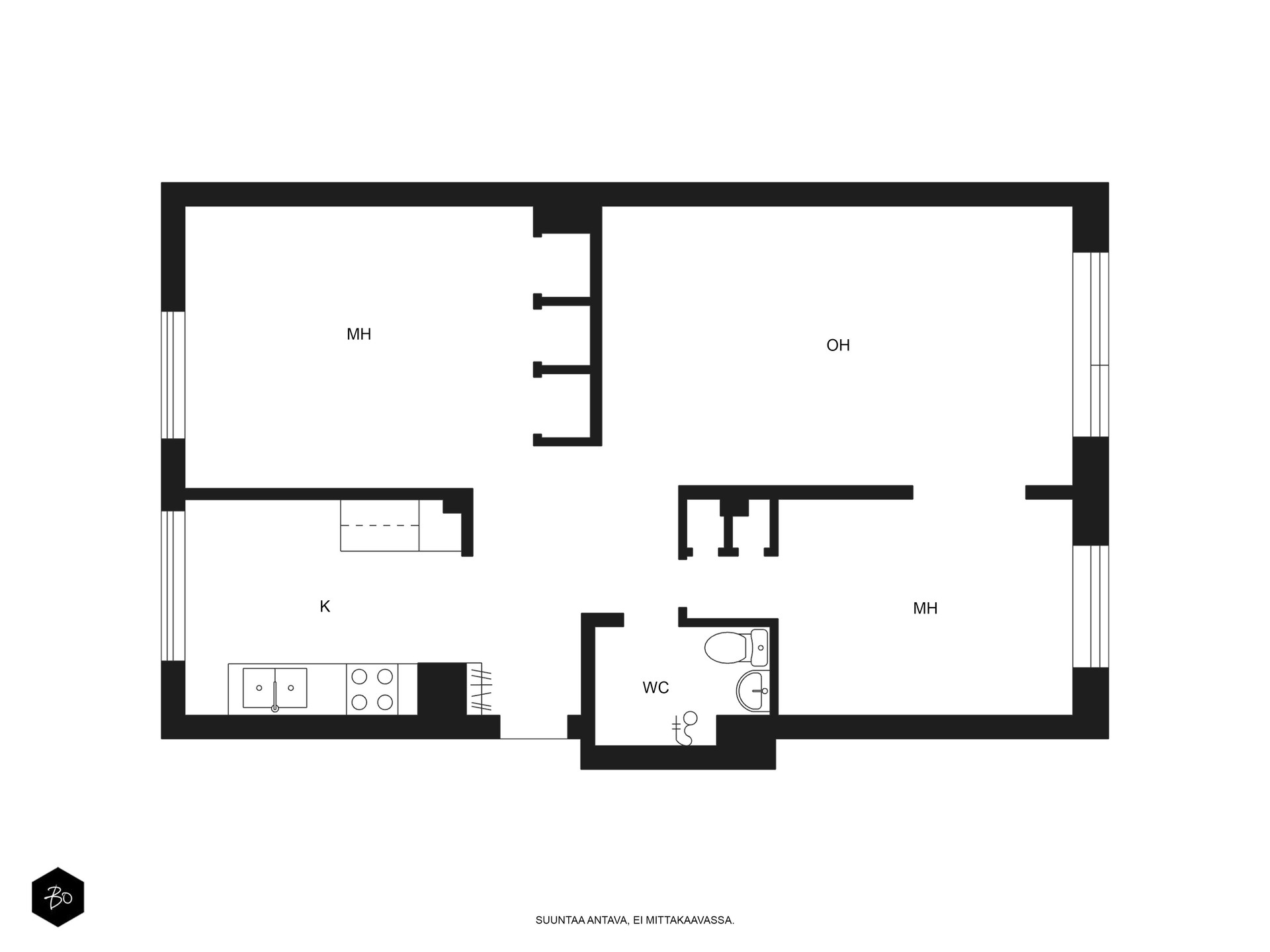 Käyräkatu 9 B 13 - bild 2