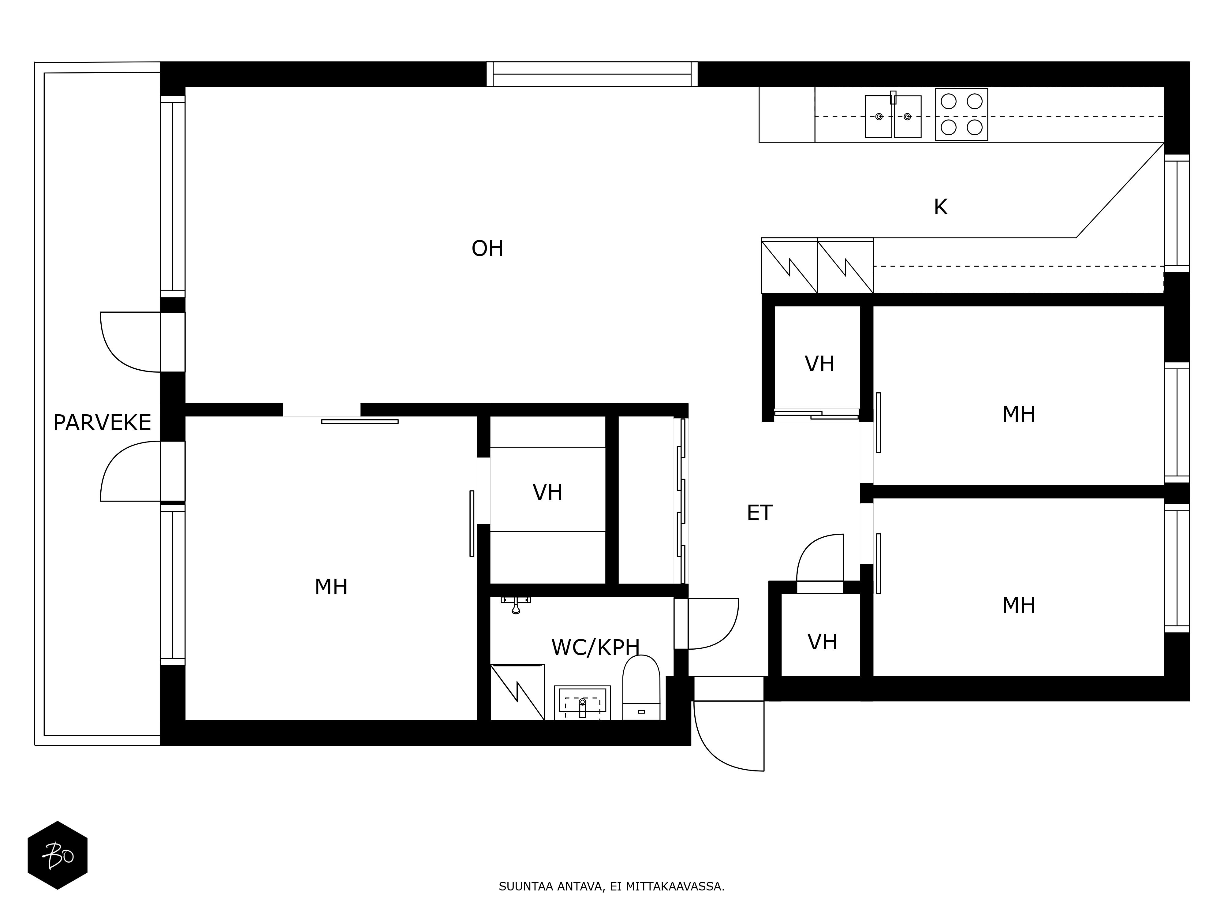 Snellmaninkatu 22 A 4 - kuva 2