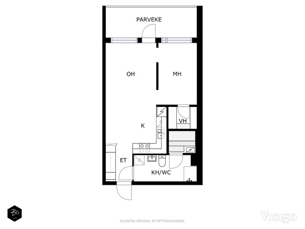Kapellimestarinkatu 7 A 44 - kuva 2