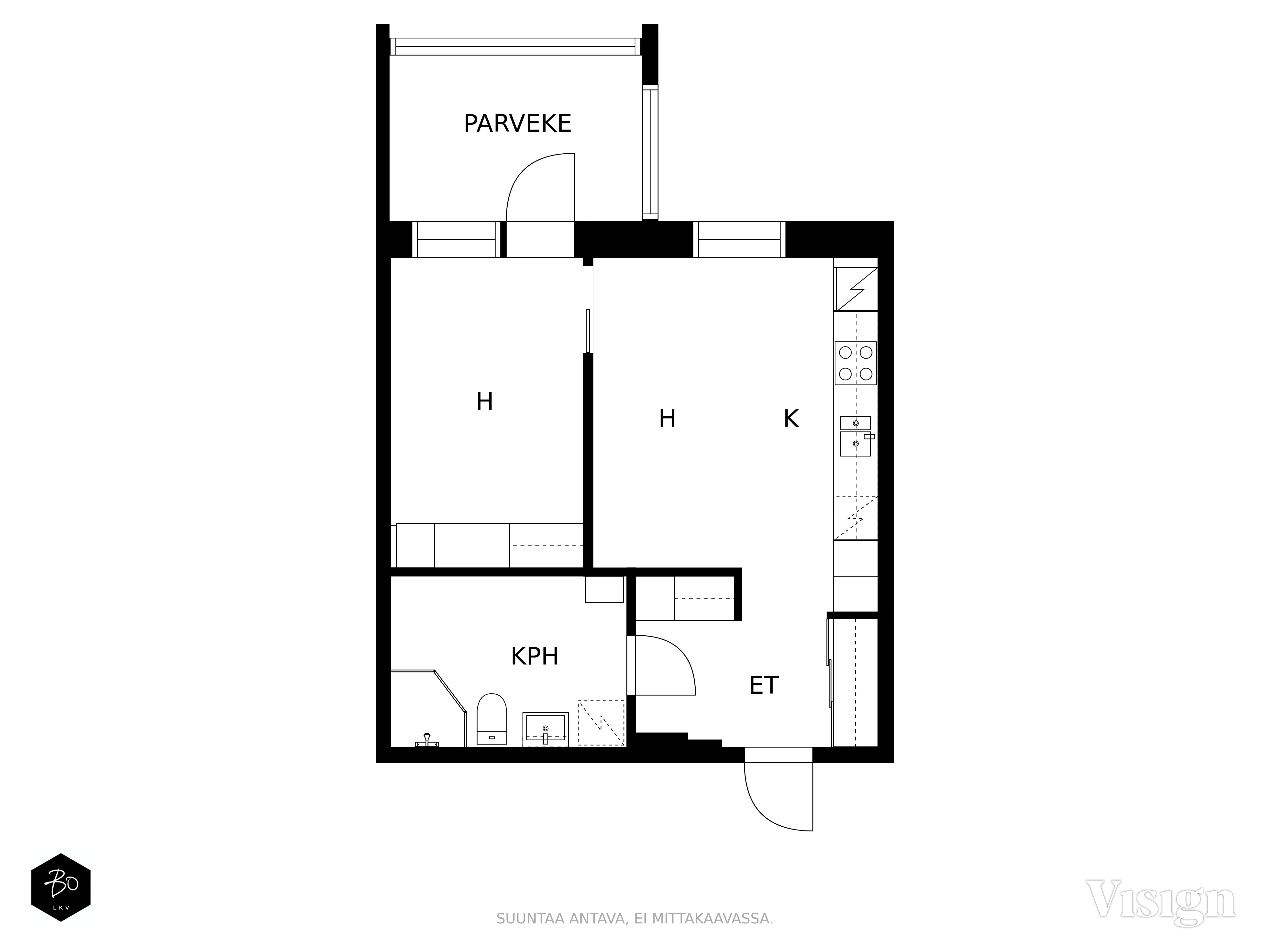 Palanderinkatu 9 A 23 - kuva 2