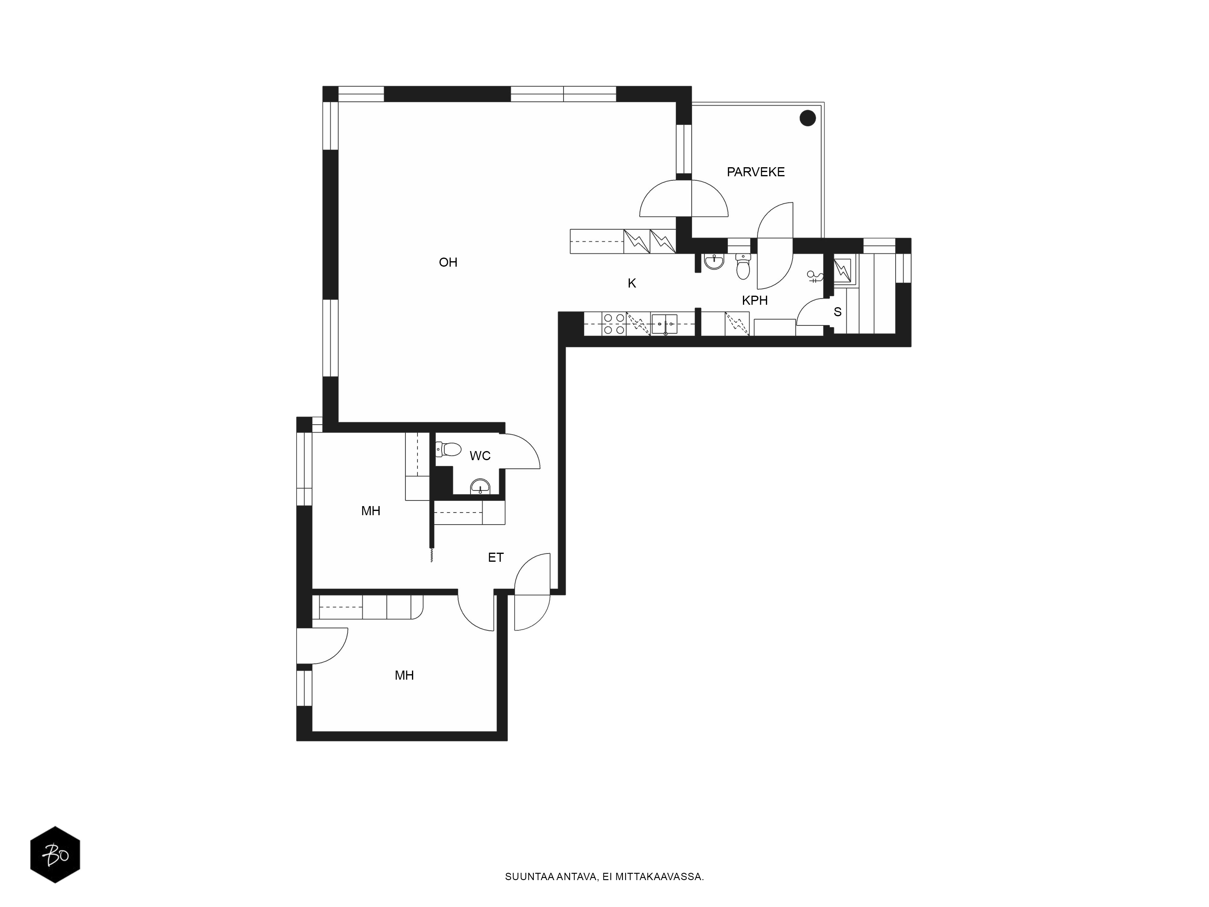 Kauppakatu 5 A 8 - kuva 2